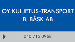Oy Kuljetus-Transport B. Båsk Ab logo